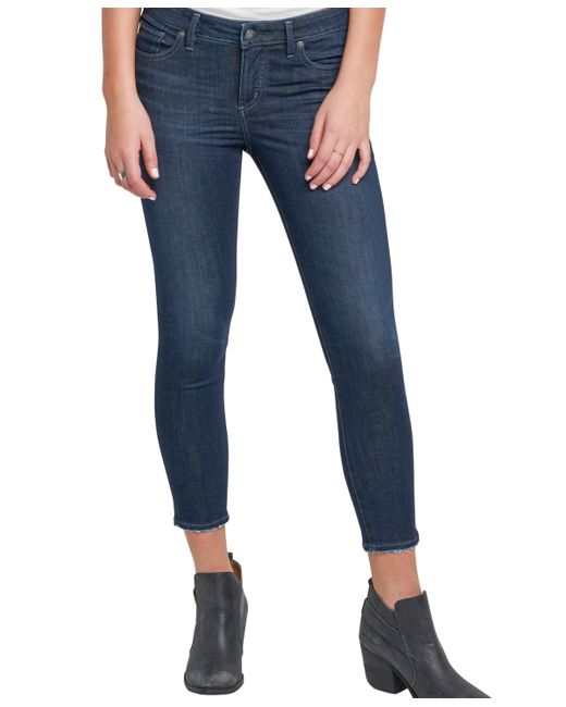 Silver Jeans Co. Jeans Co. Banning Mid Rise Skinny Cropped