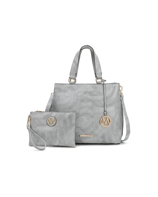 MKF Collection Beryl Tote Bag with Wristlet Pouch by Mia K