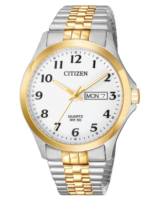 Citizen Quartz Stainless Steel Bracelet Watch 38mm