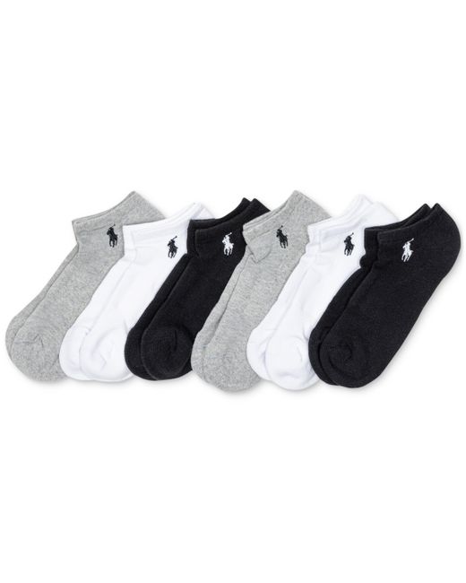 Polo Ralph Lauren 6-Pk. Cushion Low-Cut Socks