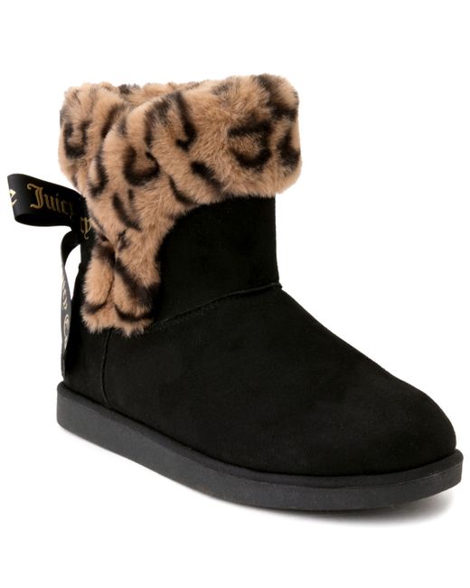 Juicy Couture King Winter Boots Faux Fur