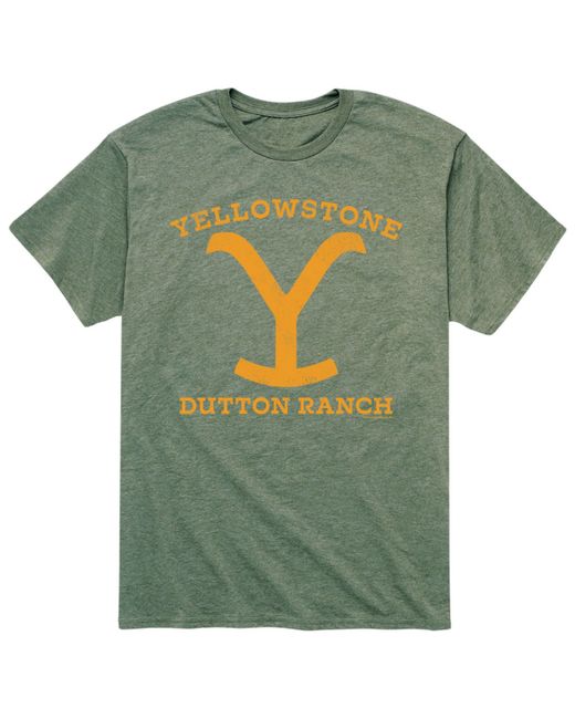 Airwaves Yellowstone Dutton Ranch Yellow T-shirt