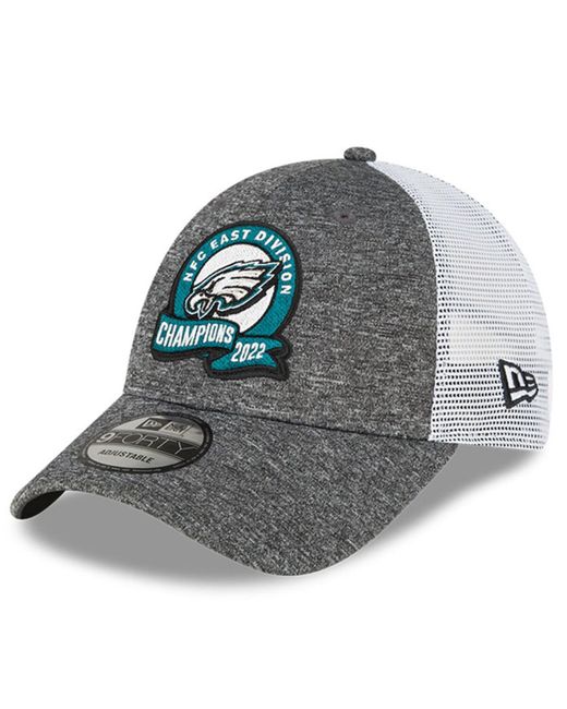 New Era Philadelphia Eagles 2022 Nfc East Division Champions Locker Room 9FORTY Adjustable Hat