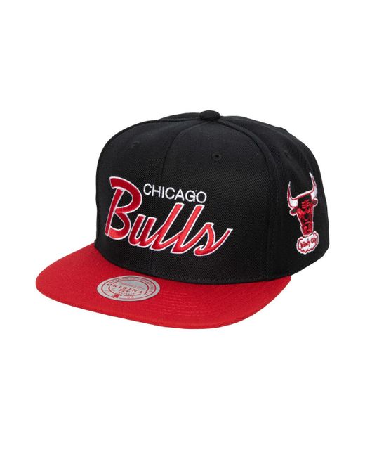 Mitchell & Ness Chicago Bulls Hardwood Classics Mvp Team Script 2.0 Snapback Hat