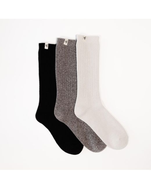 Cozy Earth h Lounge Socks for slate grey cloud