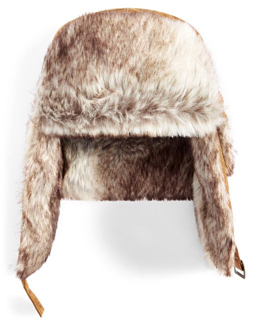 Scala Faux-Fur Trapper Hat