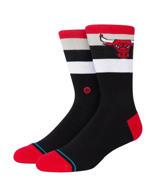 Stance Chicago Bulls Stripe Crew Socks