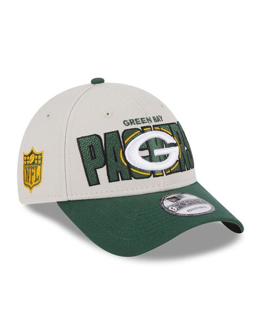 New Era Green Bay Packers 2023 Nfl Draft 9FORTY Adjustable Hat