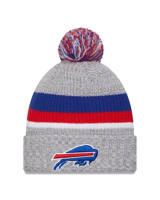 New Era Buffalo Bills Cuffed Knit Hat with Pom