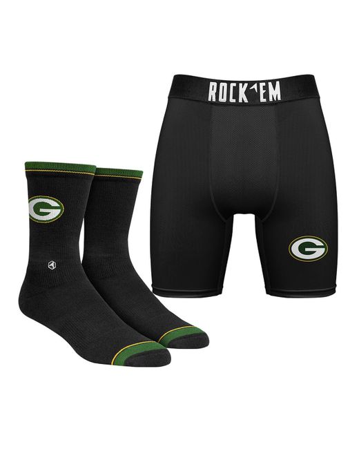 Rock 'em Socks Green Bay Packers Boxer Briefs and Set