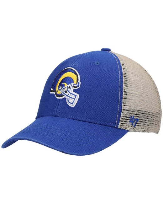'47 Brand Natural Los Angeles Rams Flagship Mvp Snapback Hat