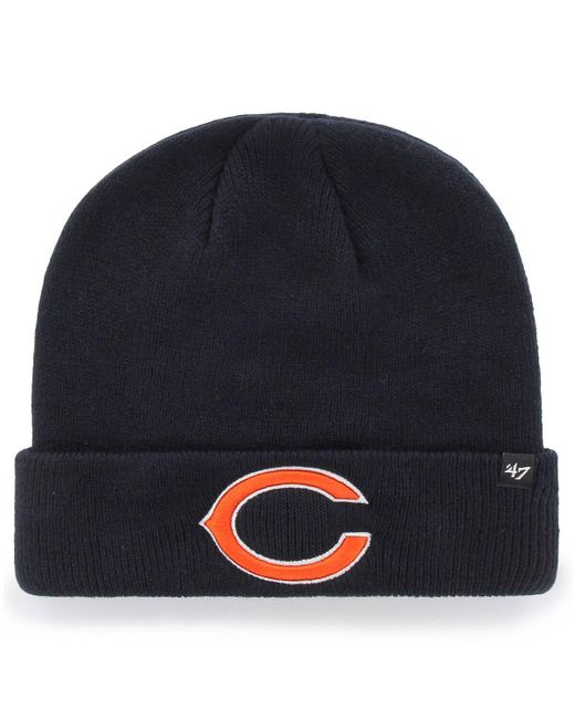 '47 Brand 47 Chicago Bears Primary Basic Cuffed Knit Hat