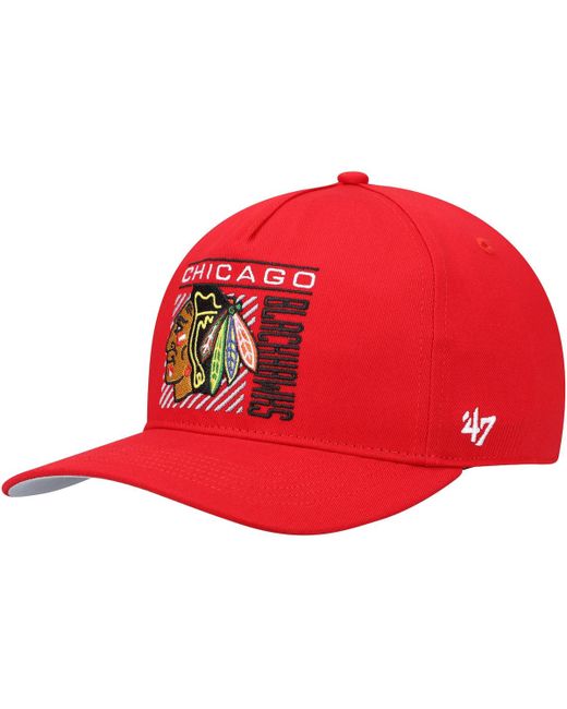 '47 Brand 47 Chicago Blackhawks Reflex Hitch Snapback Hat