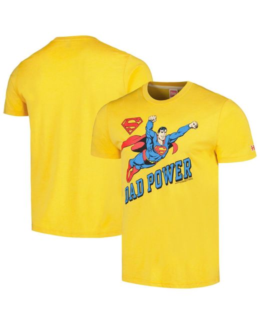 Homage Superman Dad Power Tri-Blend T-shirt