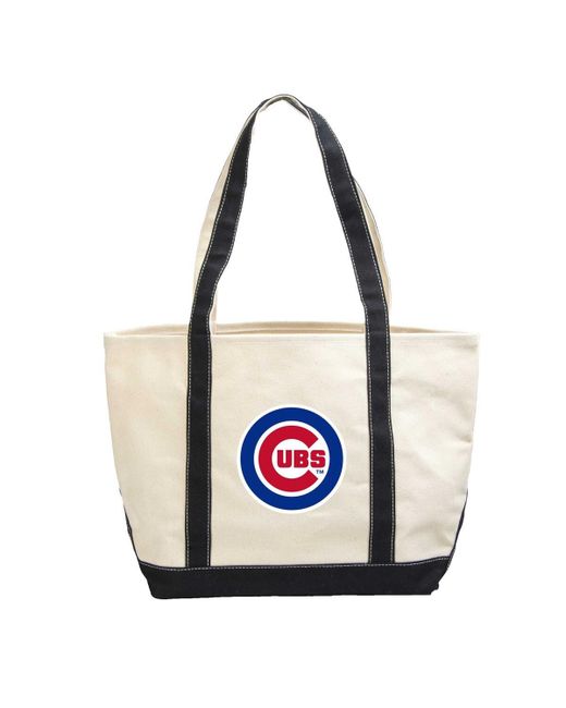 Logo Brands Chicago Cubs Canvas Tote Bag
