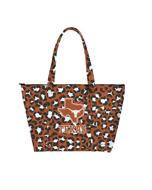 Indigo Falls Texas Longhorns Leopard Weekender Tote Bag