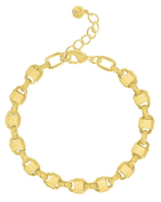 And Now This 18K Plated Link Bracelet