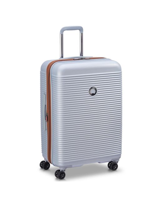 Delsey Closeout Freestyle 24 Expandable Spinner Upright Suitcase