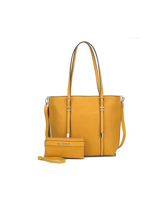 MKF Collection Emery Tote Bag with Wallet by Mia K