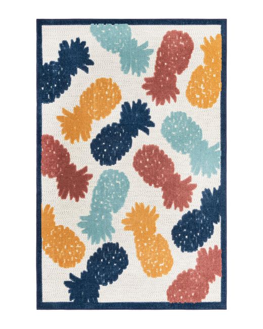 Bayshore Home Cayes Outdoor High-Low Pile Cay-06 53 x 8 Area Rug