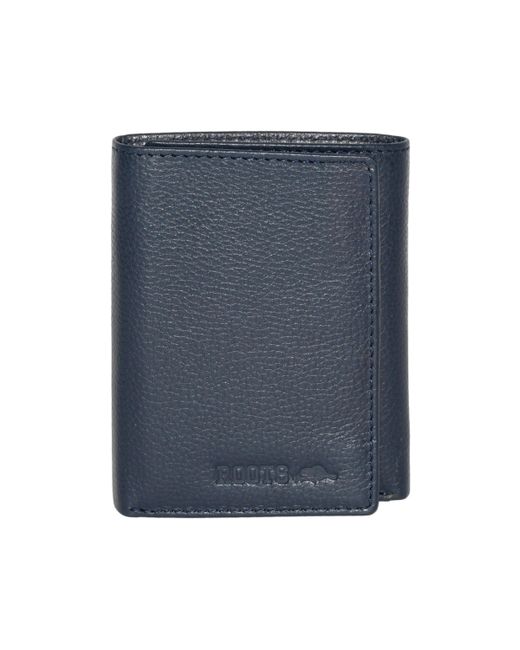 Roots Leather Trifold Wallet