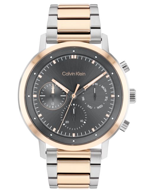 Calvin Klein Two-Tone Stainless Steel Bracelet Watch 44mm