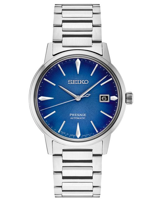 Seiko Automatic Presage Stainless Steel Bracelet Watch 40mm
