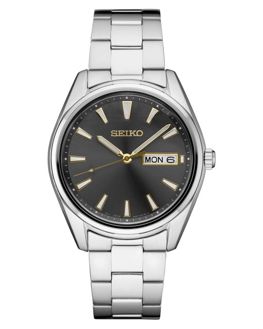 Seiko Essential Stainless Steel Bracelet Watch 40.2mm