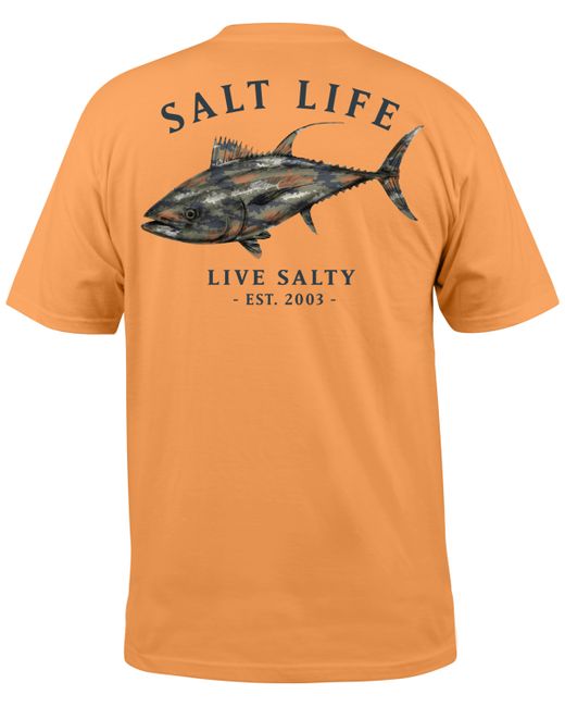 Salt Life Tuna Journey Short-Sleeve Graphic Pocket T-Shirt