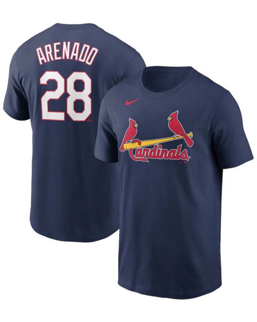 Nike St. Louis Cardinals Name and Number Player T-Shirt Nolan Arenado