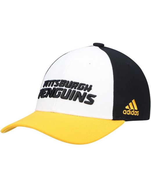 Adidas Pittsburgh Penguins Locker Room Adjustable Hat