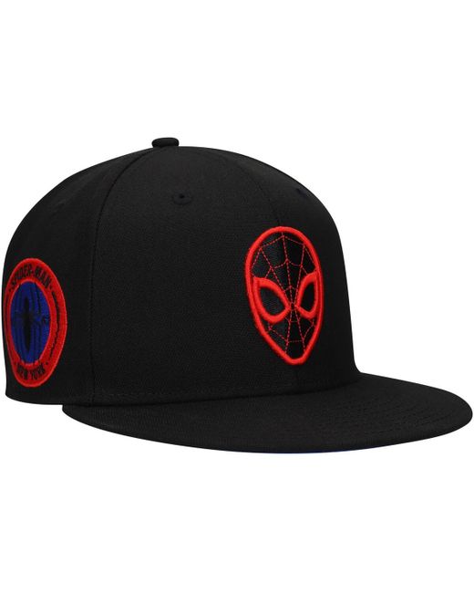 Marvel Spiderman Logo Elements Fitted Hat
