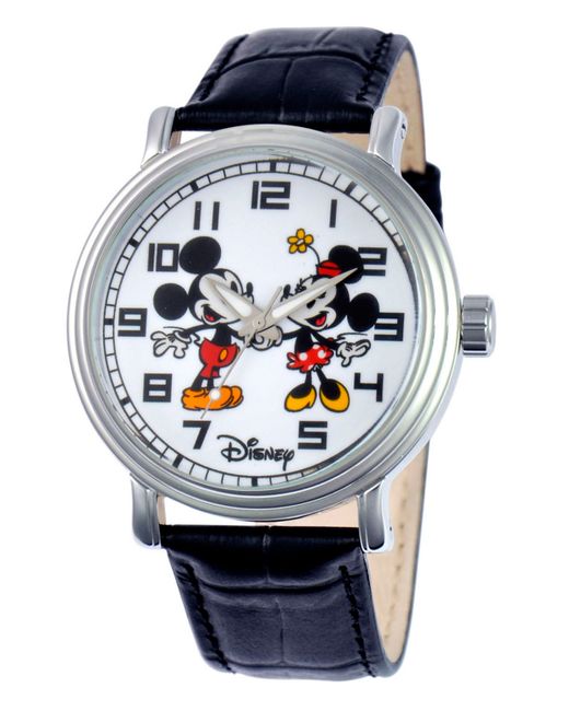 EwatchFactory Disney Mickey and Minnie Mouse Alloy Vintage Watch