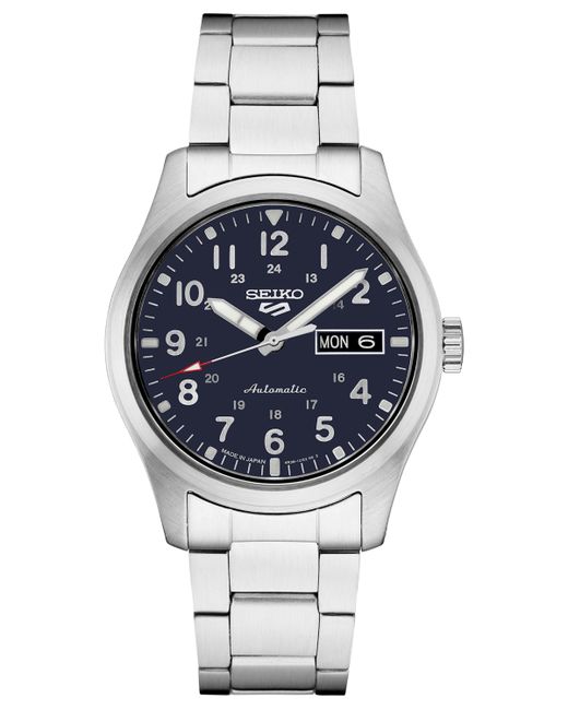 Seiko Automatic 5 Sports Stainless Steel Bracelet Watch 43mm