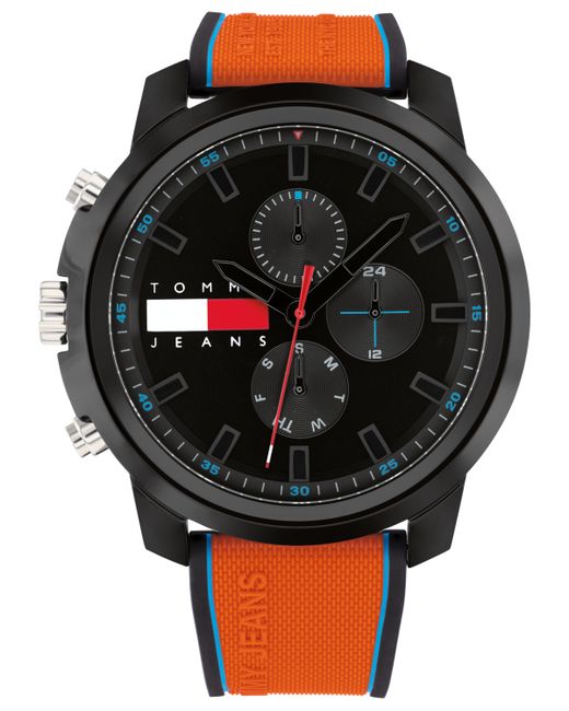 Tommy Hilfiger Multifunction Silicone Watch 50mm