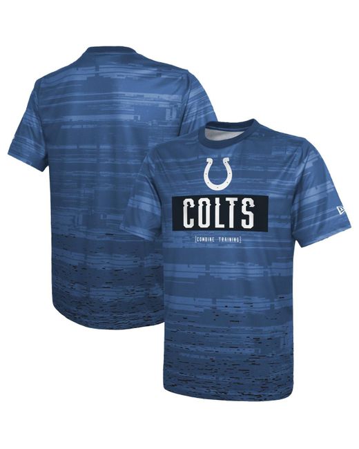 New Era Indianapolis Colts Combine Authentic Sweep T-shirt
