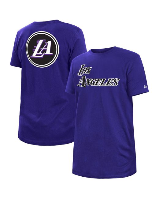 New Era Los Angeles Lakers 2022/23 City Edition Big and Tall T-shirt