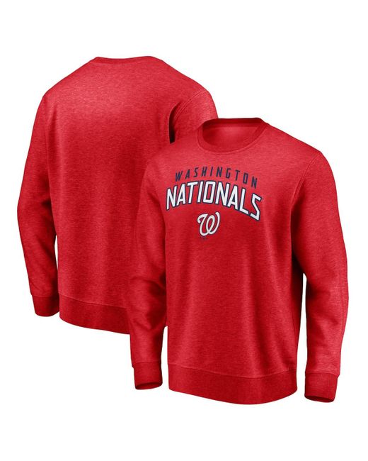 Fanatics Washington Nationals Gametime Arch Pullover Sweatshirt
