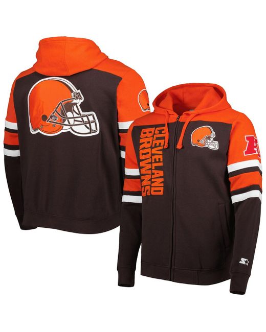 Starter Cleveland Browns Extreme Full-Zip Hoodie Jacket