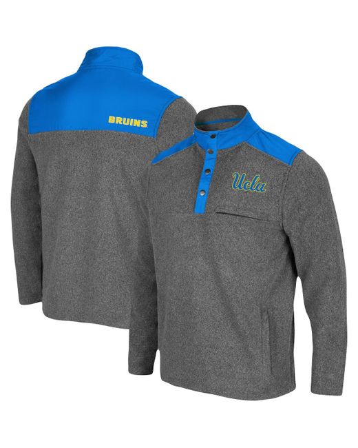 Colosseum Blue Ucla Bruins Huff Snap Pullover