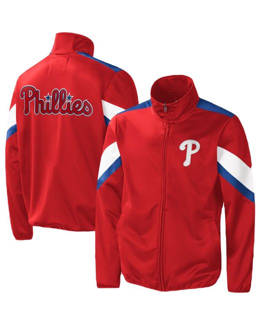 G-iii Sports By Carl Banks Philadelphia Phillies Earned Run Full-Zip Jacket