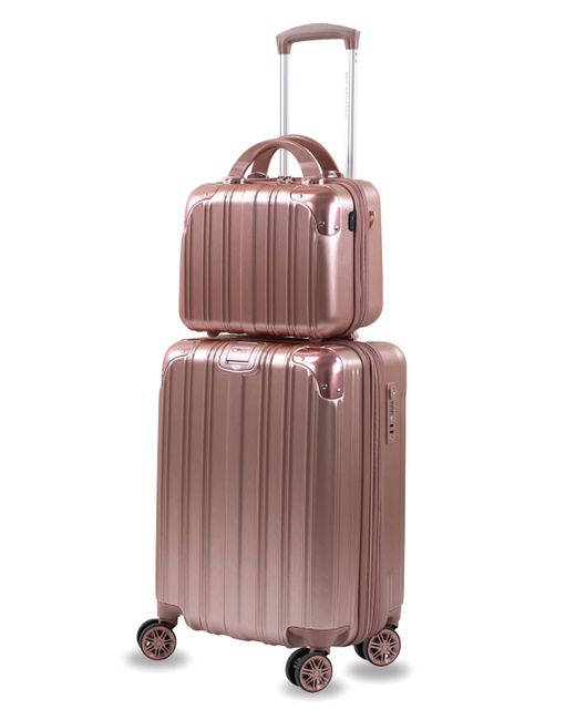 American Green Travel Melrose S Carry-on Vanity Luggage Set of 2