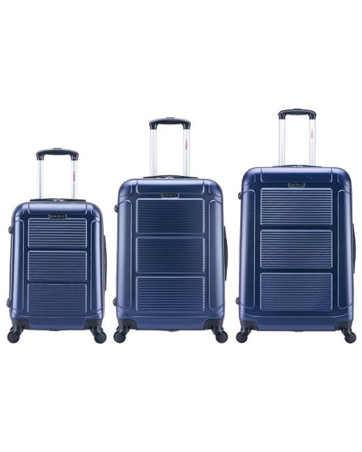 InUSA Pilot 3-Pc. Lightweight Hardside Spinner Luggage Set