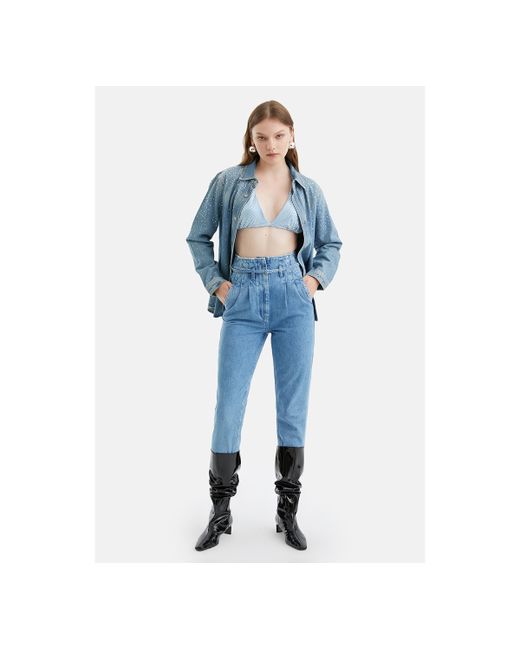 Nocturne High-Waisted Mom Jeans