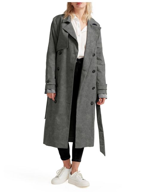 Belle & Bloom Empirical City Trench Coat Washed