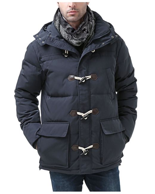 Moderm Hooded Toggle Down Parka Coat