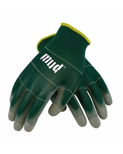 Protective Industrial Products Safety Works 028C S Smart Mud Gardening Gloves Cucumber Small