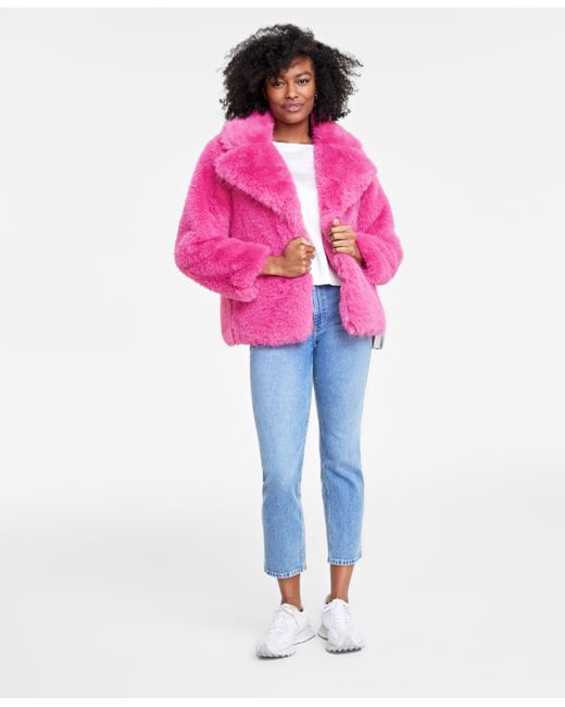 On 34th Faux-Fur Jacket Created for