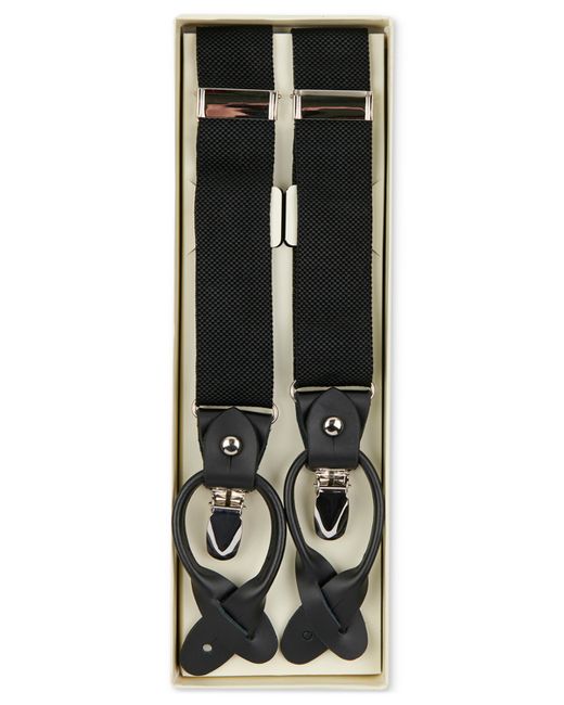 Construct Solid Convertible Suspenders Created for