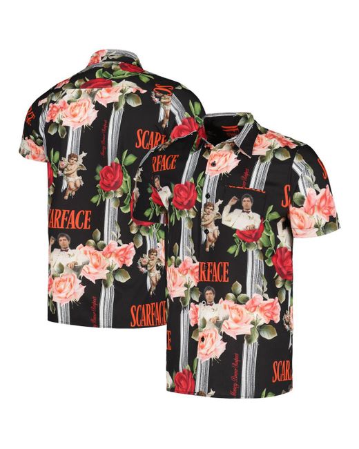 Reason and Scarface Cherub Button-Up Shirt